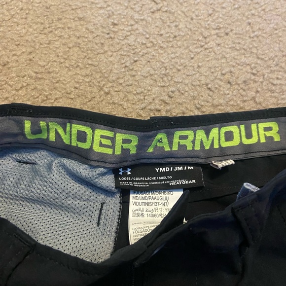 Under Armour Amphibian Shorts - Black, Youth M - Picture 3 of 3